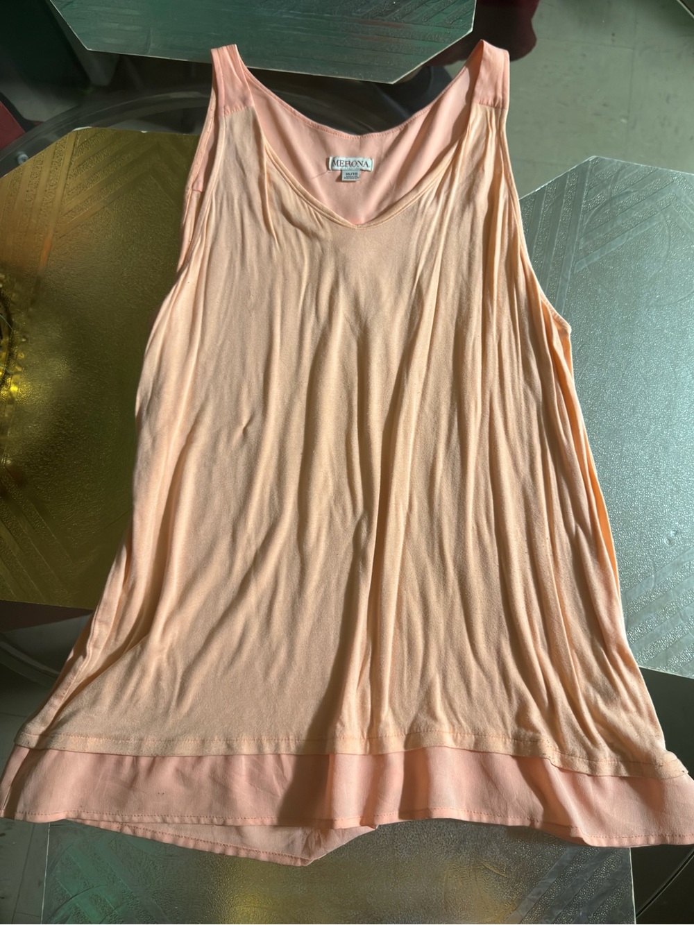 V-Neck Sleeveless Tunic